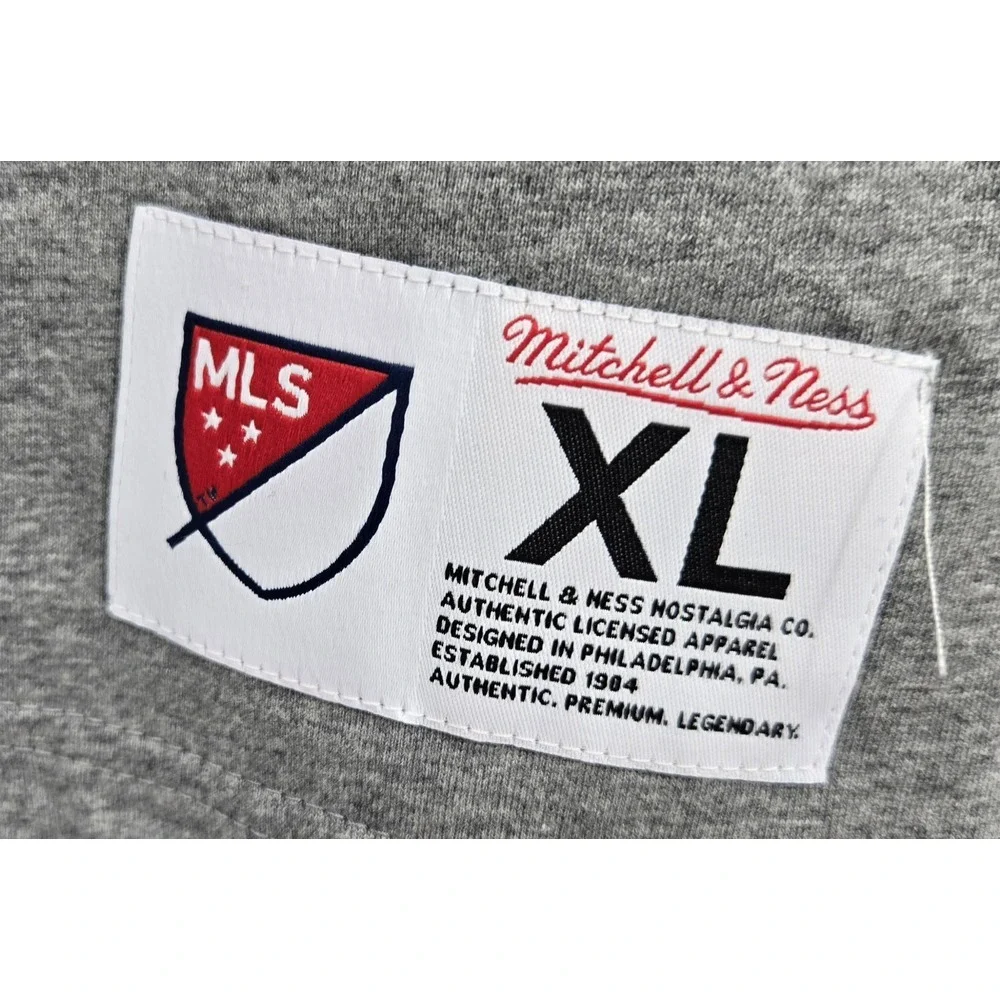 Los Angeles Galaxy Mitchell & Ness Mens XL City Collection‎ SS Tee Gray Heather